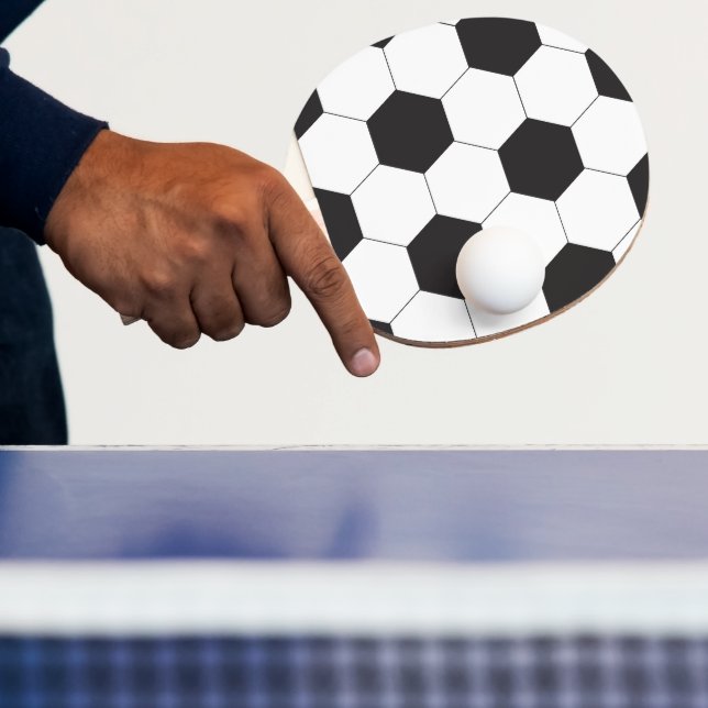 Soccer Themed Birthday Party Game Ping Pong Paddle (Insitu)
