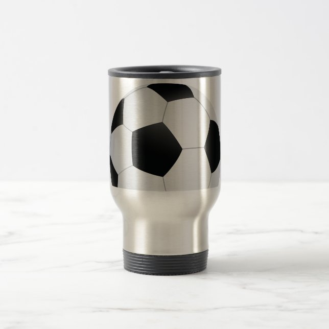 soccer travel mug (Center)