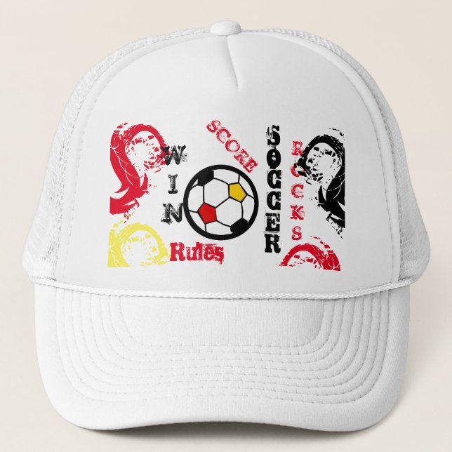 SOCCER TRUCKER HAT (Front)