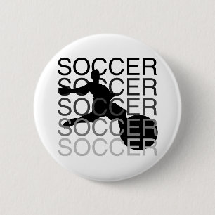 SOCCER Tshirts and Gifts 6 Cm Round Badge