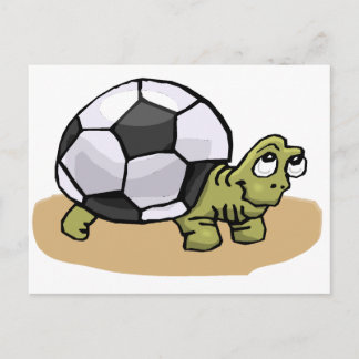 Soccer (Turtle) Postcard