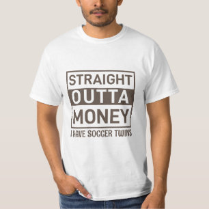Soccer Twins Dad’s White Tee