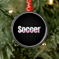 Soccer Typography Modern Art Abstract Swish