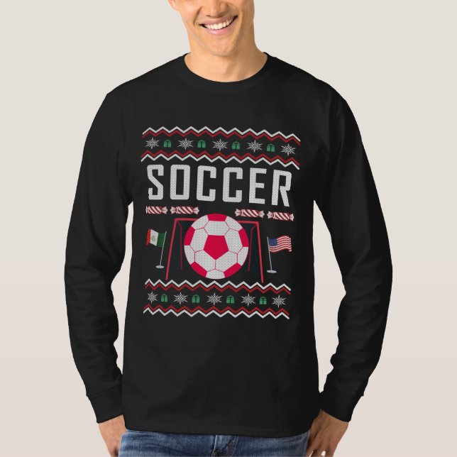 Soccer Ugly Christmas Sweater (Front)