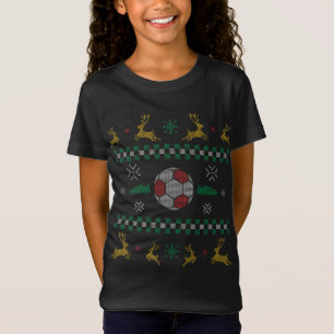 Soccer Ugly Christmas Sweater Soccer Player Christ