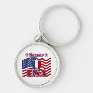 Soccer USA Key Ring