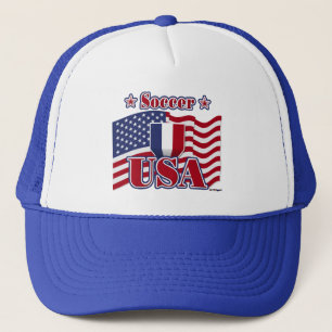 Soccer USA Trucker Hat