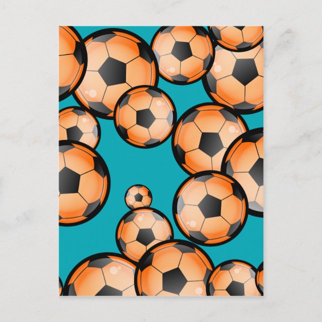 Soccer Wallpaper Postcard (Front)