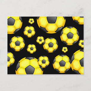 Soccer Wallpaper Postcard