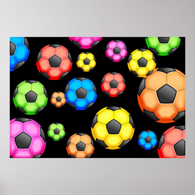 Soccer Wallpaper Poster (Front)