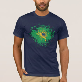 Soccer World Cup: Brazil Flag T-Shirt