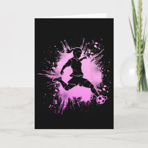 Soccer Youth Girl Women  Card