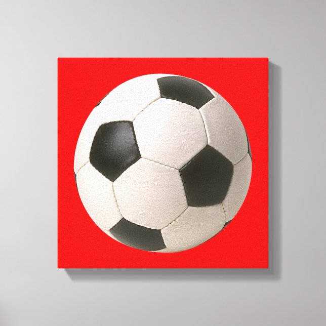 Soccerball Canvas Print (Front)