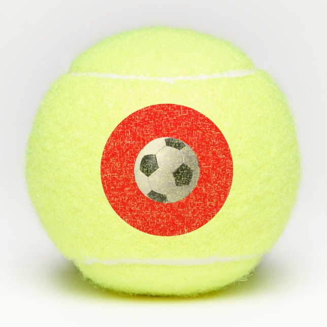 Soccerball Tennis Balls (Front)
