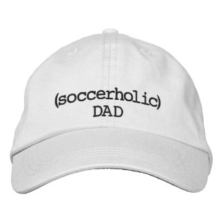 Soccerholic Dad Adjustable Hat