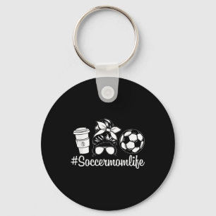 #soccermomlife Proud Game Day Essential  Key Ring