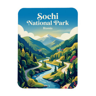 Sochi National Park Russia Magnet