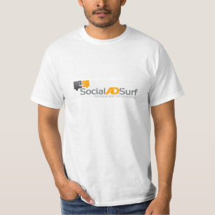 Social Ad Surf XL T-shirt Large Logo