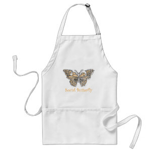Social Butterfly Standard Apron
