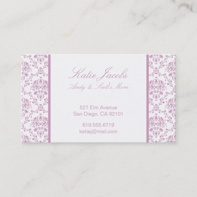 Social Calling Cards (Front)