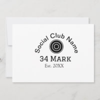 Social club name add team player name date year ma
