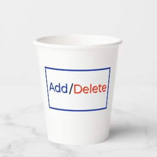 Social cyber typography funny cute design T-Shirt Paper Cups