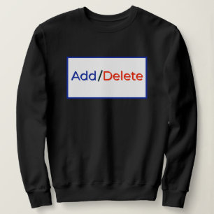 Social cyber typography funny cute design T-Shirt Sweatshirt