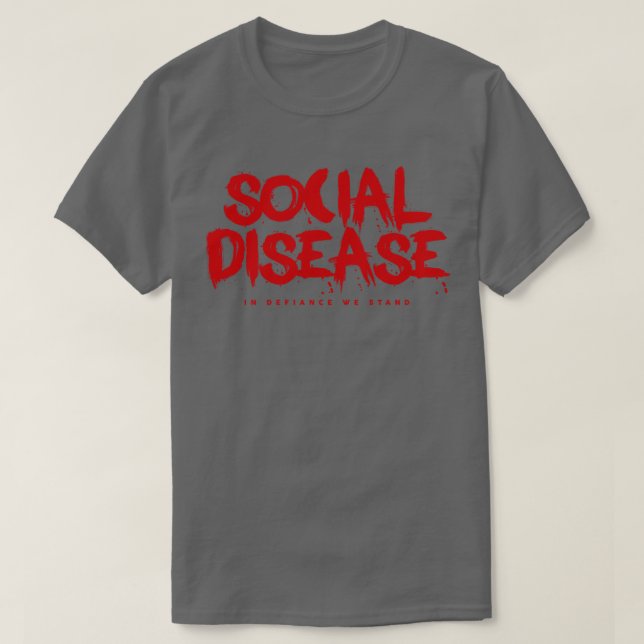 Social Disease T-Shirt (Design Front)