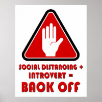 Social Distancing and Introvert, Back Off