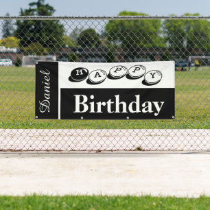 Social Distancing Birthday Banner