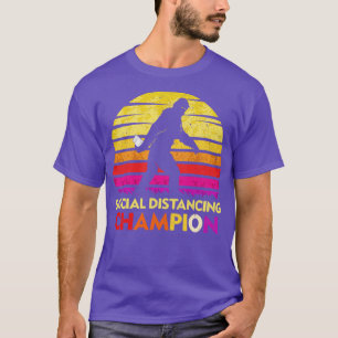 Social Distancing Champion Funny Toilet Paper T-Shirt