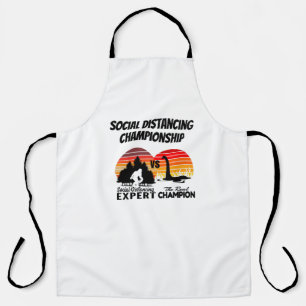 Social Distancing Championship - Yeti Vs Nessie Apron