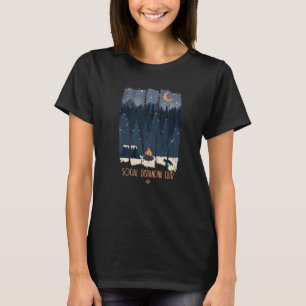 Social Distancing Club Happy Camper For Summer Cam T-Shirt