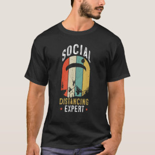 Social Distancing Expert Paragliding Paraglider Vi T-Shirt