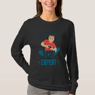 Social Distancing Expert - Pc Gaming Video Control T-Shirt