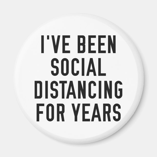 Social Distancing Magnet (Front)