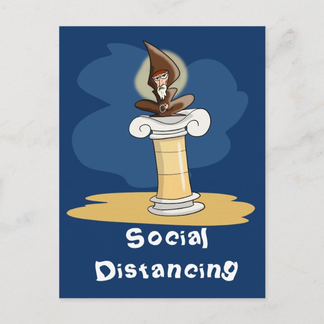 Social Distancing Postcard (Front)