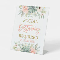 Social Distancing Required