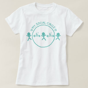 Social Distancing Social Circle T-Shirt