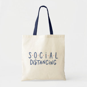 Social Distancing Tote Bag