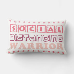 SOCIAL DISTANCING WARRIOR LUMBAR CUSHION