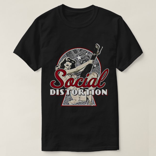 social distortion setlist beautiful girl dance gif T-Shirt (Design Front)