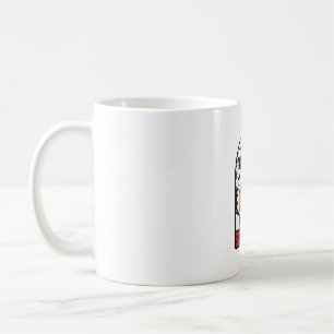 Social Halloween Cat Spooky Party Humour Design_1 Coffee Mug