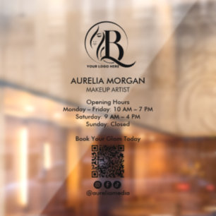 Social Icon Qr Code Makeup Artist Opening Hours 