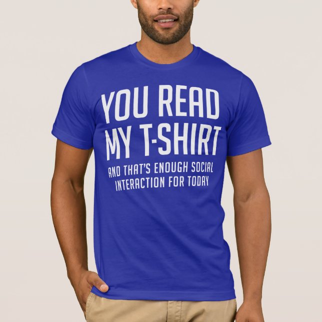 Social interaction T-Shirt (Front)