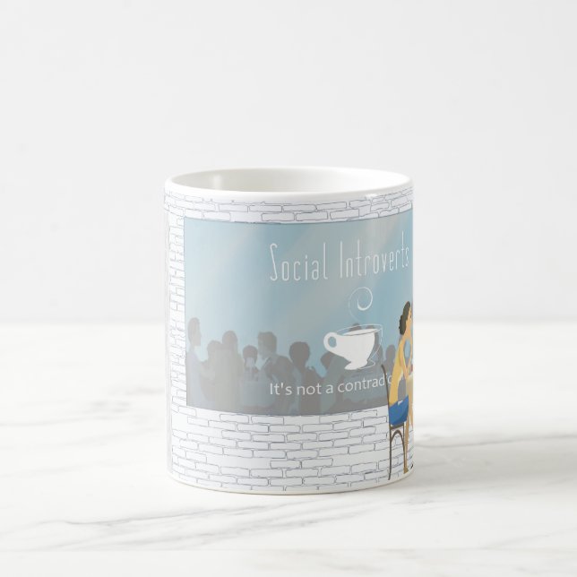 Social Introverts Coffee Mug (Center)