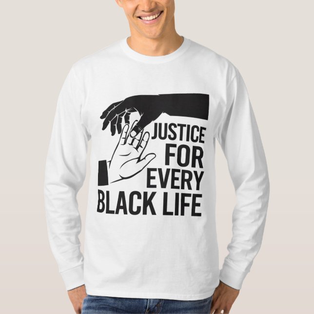Social Justice for Black Communities T-Shirt (Front)