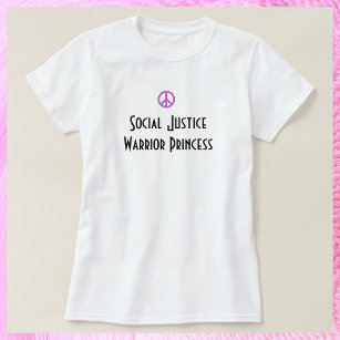 Social Justice Warrior Princess Tee
