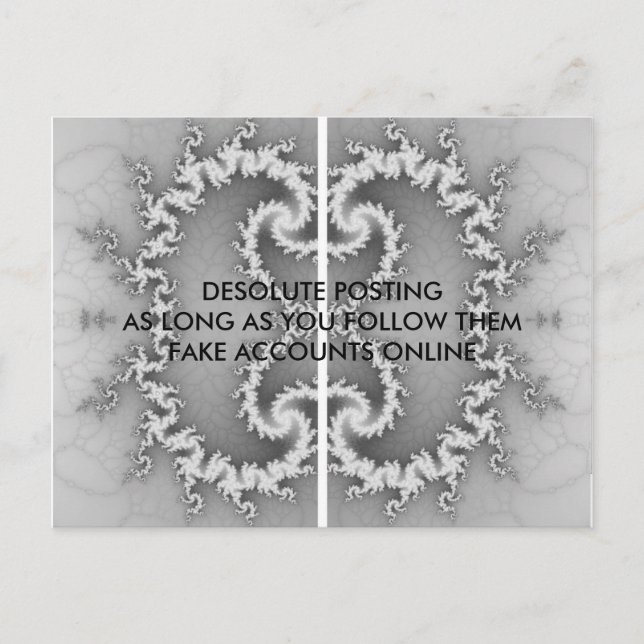 SOCIAL MEDIA HAIKU POSTCARD (Front)