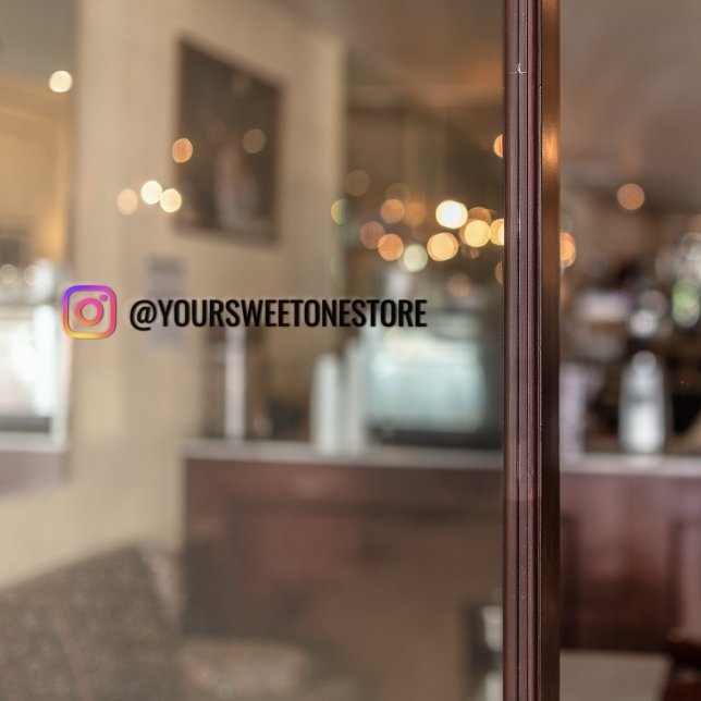 Social Media Icon & Your Instagram Name  (Creator Uploaded)